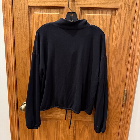 Beyond Yoga By Request Quarter-Zip Sweatshirt, Black, XL - Picture 2 of 7